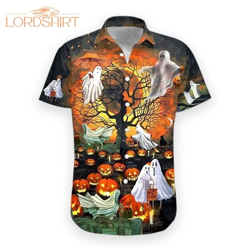 Boo Halloween Hawaiian Shirt