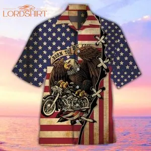 Born To Be Free Unisex Hawaiian Shirt