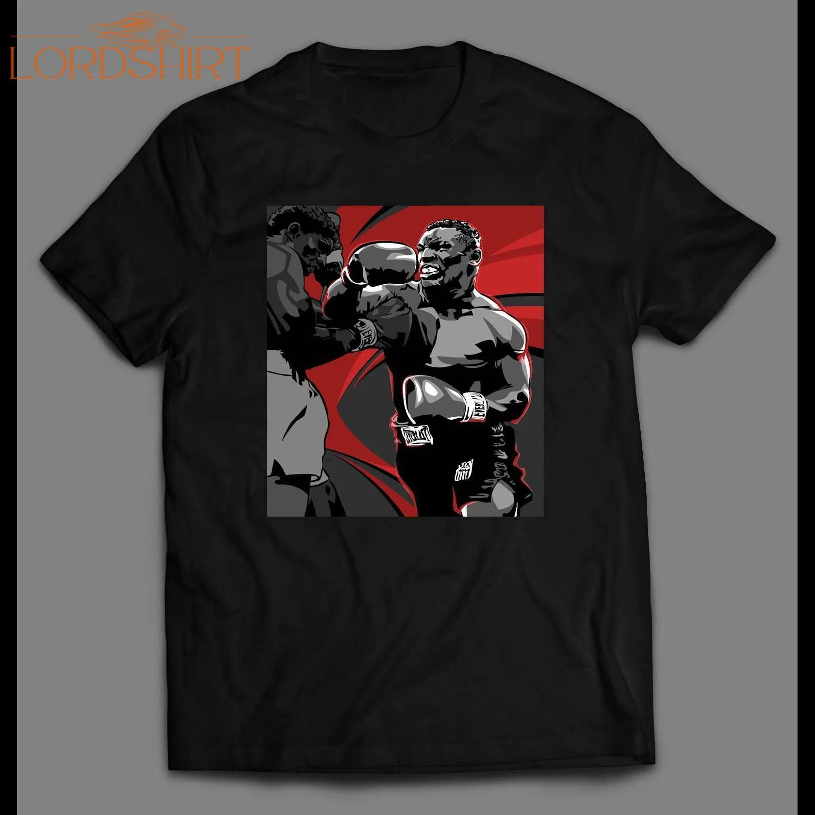 Boxer Mike Tyson Custom Fight Art Shirt