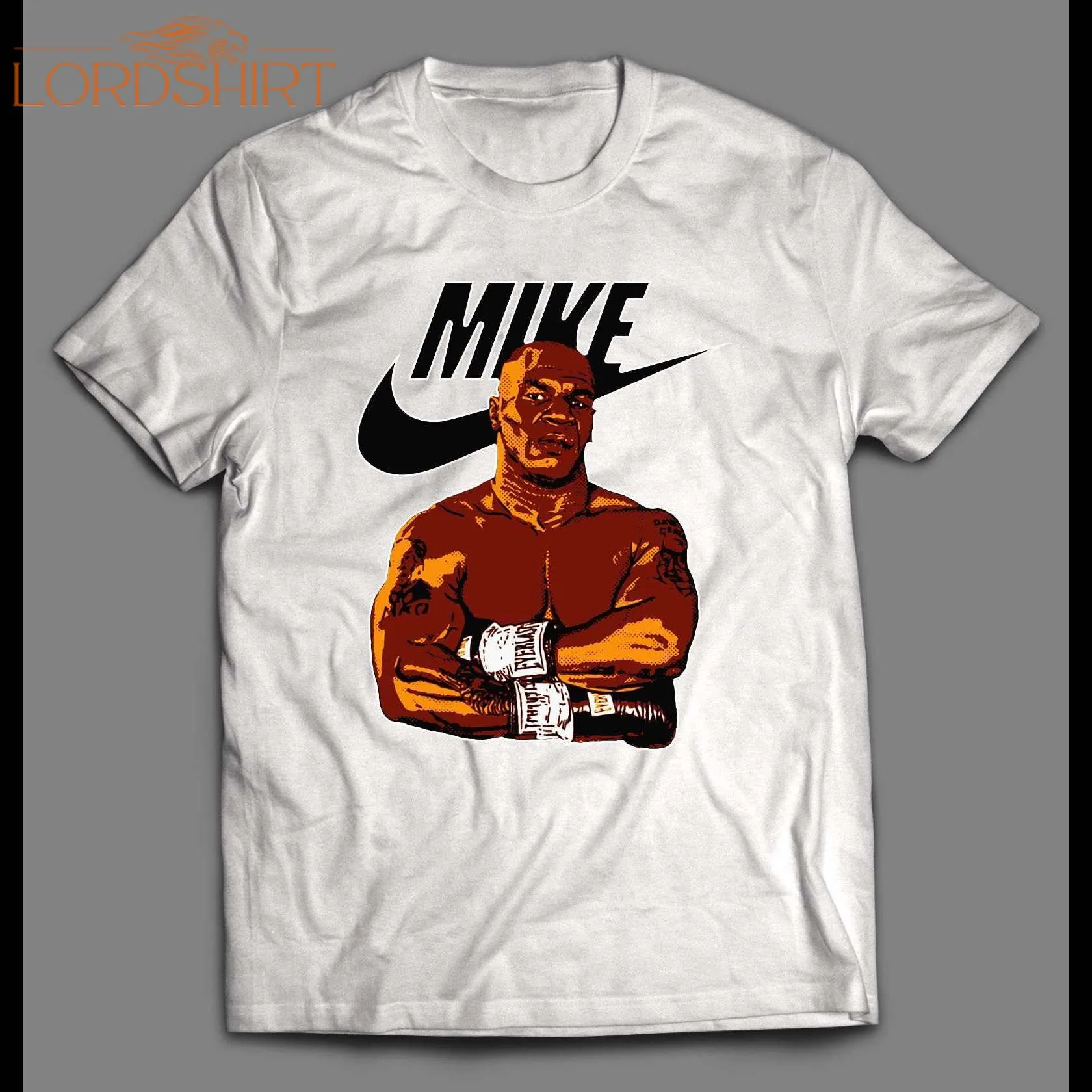 Boxer Mike Tyson Sports Wear Parody Custom Fight Art Shirt