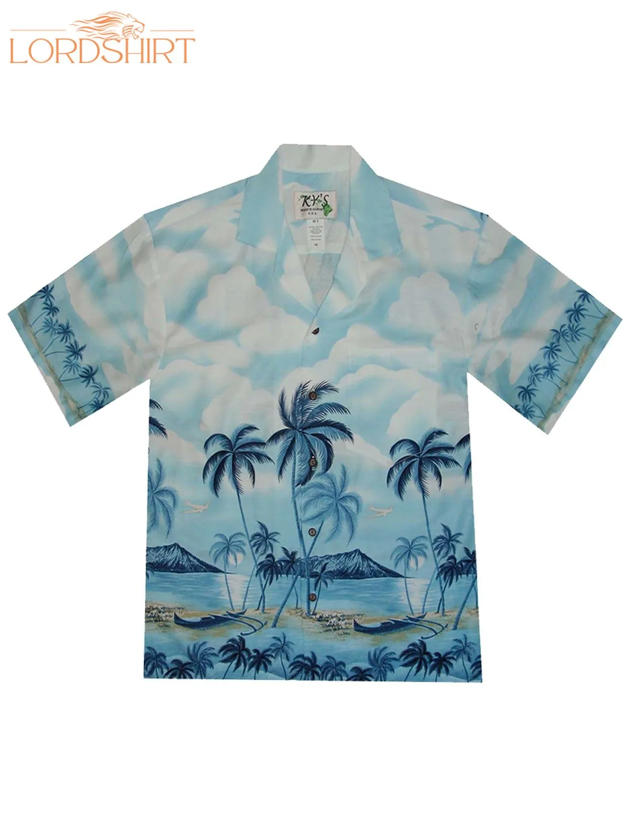 Boys Aloha Coconut Hawaiian Shirt