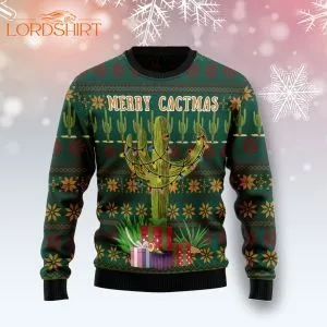 Cactus Gifts Ugly Christmas Sweater