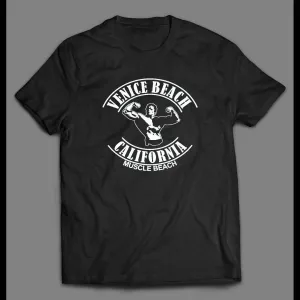 California Muscle Beach Work Out Gym Shirt