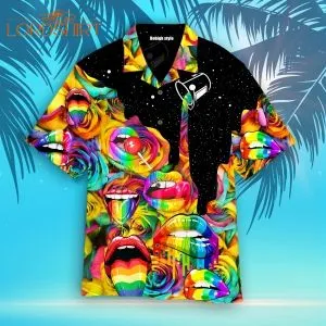 Candy Lips Lgbt Hawaiian Shirt