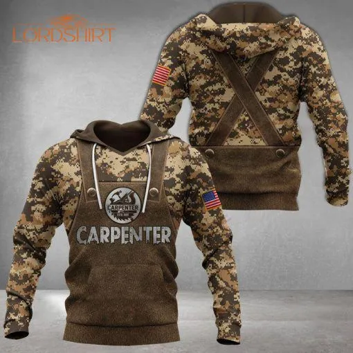 Carpenter Camo 3d All Over Print