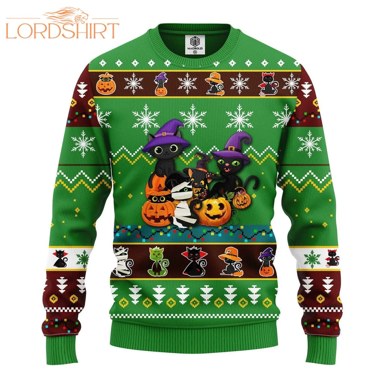 Cat Cute Witcher Noel Ugly Christmas Sweater