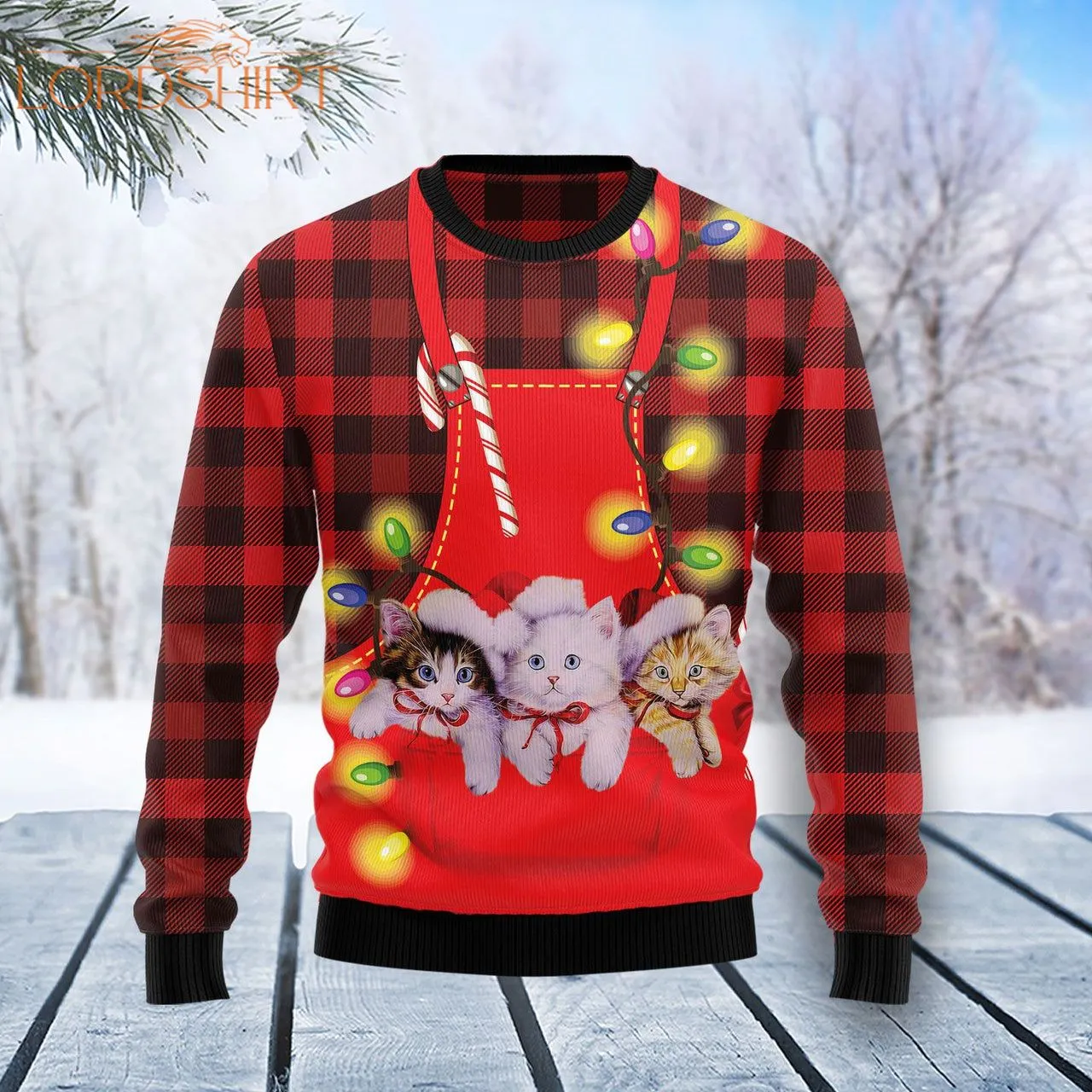 Cat Ugly Christmas Sweater