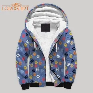 Chameleon Blanket Fleece Zip Hoodie All Over Print