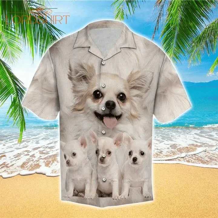 Chihuahua Dog Lover Hawaiian Shirt