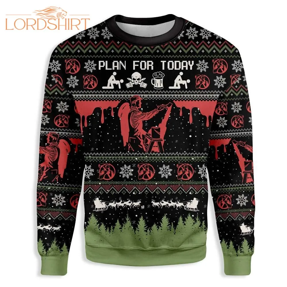 Christian Painter Ugly Christmas Sweater