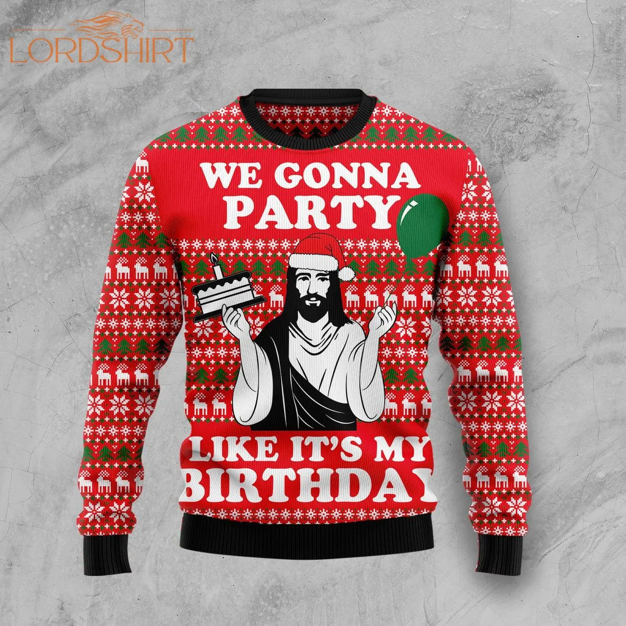 Christian Party Ugly Christmas Sweater