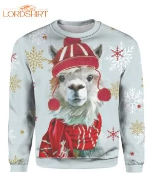 Christmas Llama Ugly Christmas Sweater