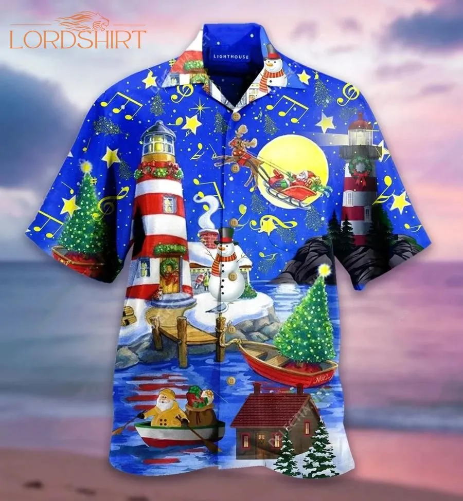 Christmas Sky Hawaiian Shirt