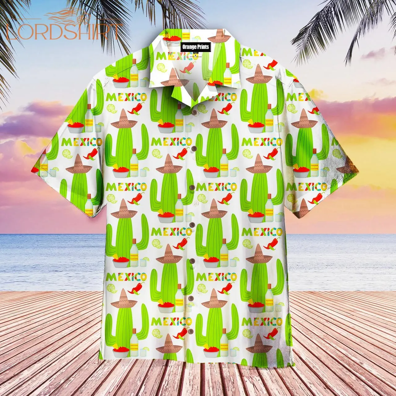 Cinco De Mayo Mexico Cactus Hawaiian Shirt