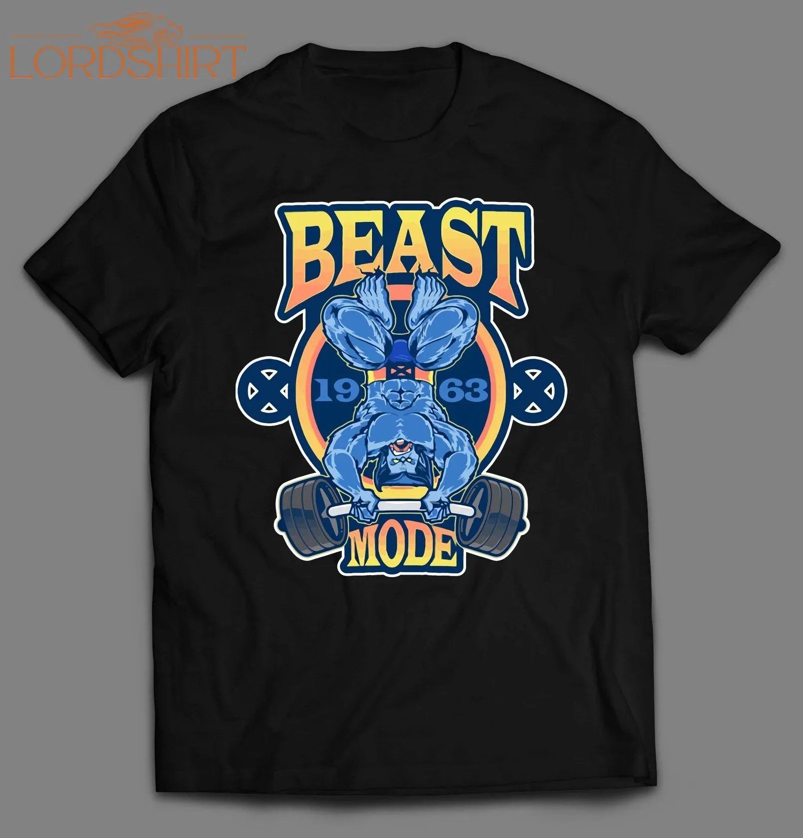 Classic Comic Book Hero Beast Mode Gym Shirt