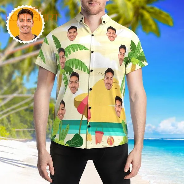 Coconut Tree Beach Party Hawaiian Shirt