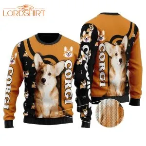 Corgi Dog Ugly Christmas Sweater