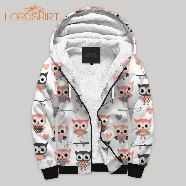 Cow Fleece Zip Hoodie All Over Print