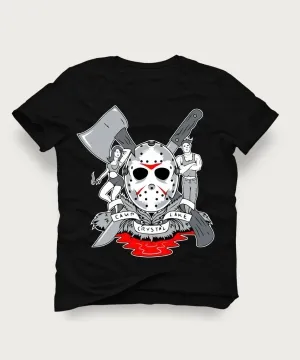 Crystal Lake Jason Tattoo Art Quality Shirt