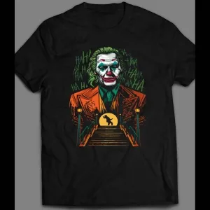 Custom Joaquin Phoenix The Joker Ultra Rare Movie Shirt