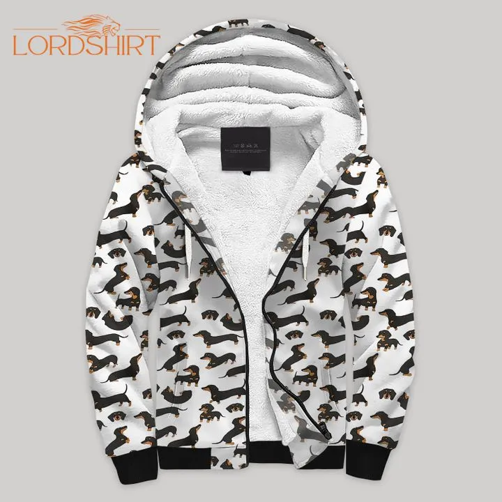 Cute Otter Fleece Zip Hoodie All Over Print