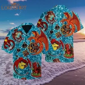 D&d Dragon Hawaiian Shirt