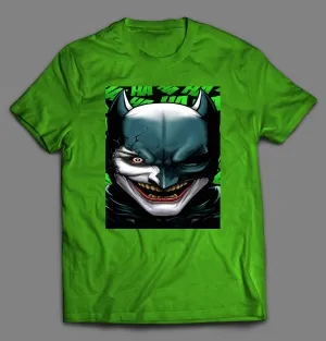 Dc Comics Joker In Batman Mask Art Shirt