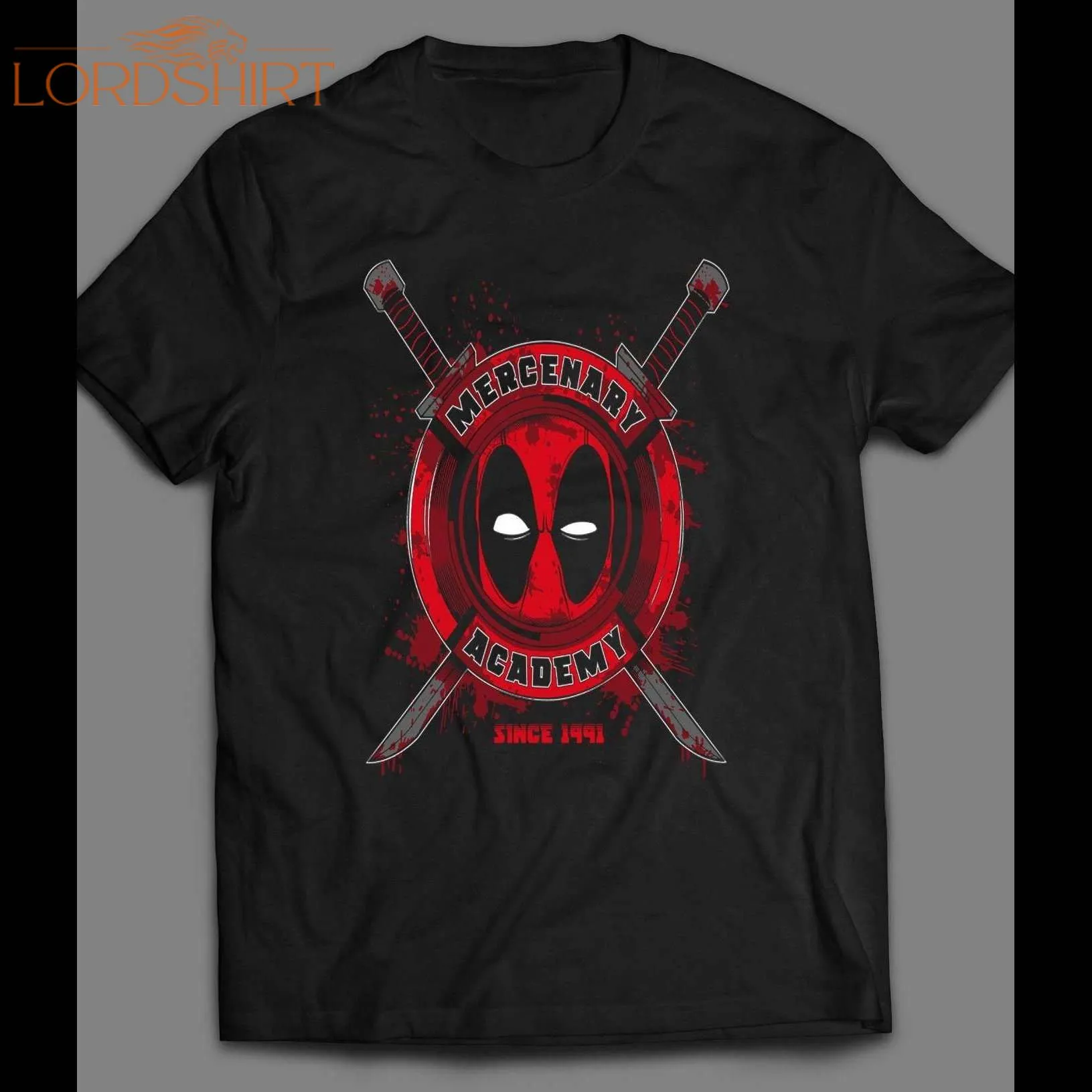 Deadpool Mercenary Academy Shirt