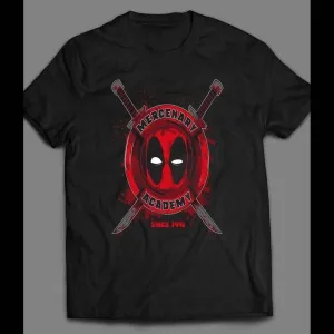 Deadpool Mercenary Academy Shirt