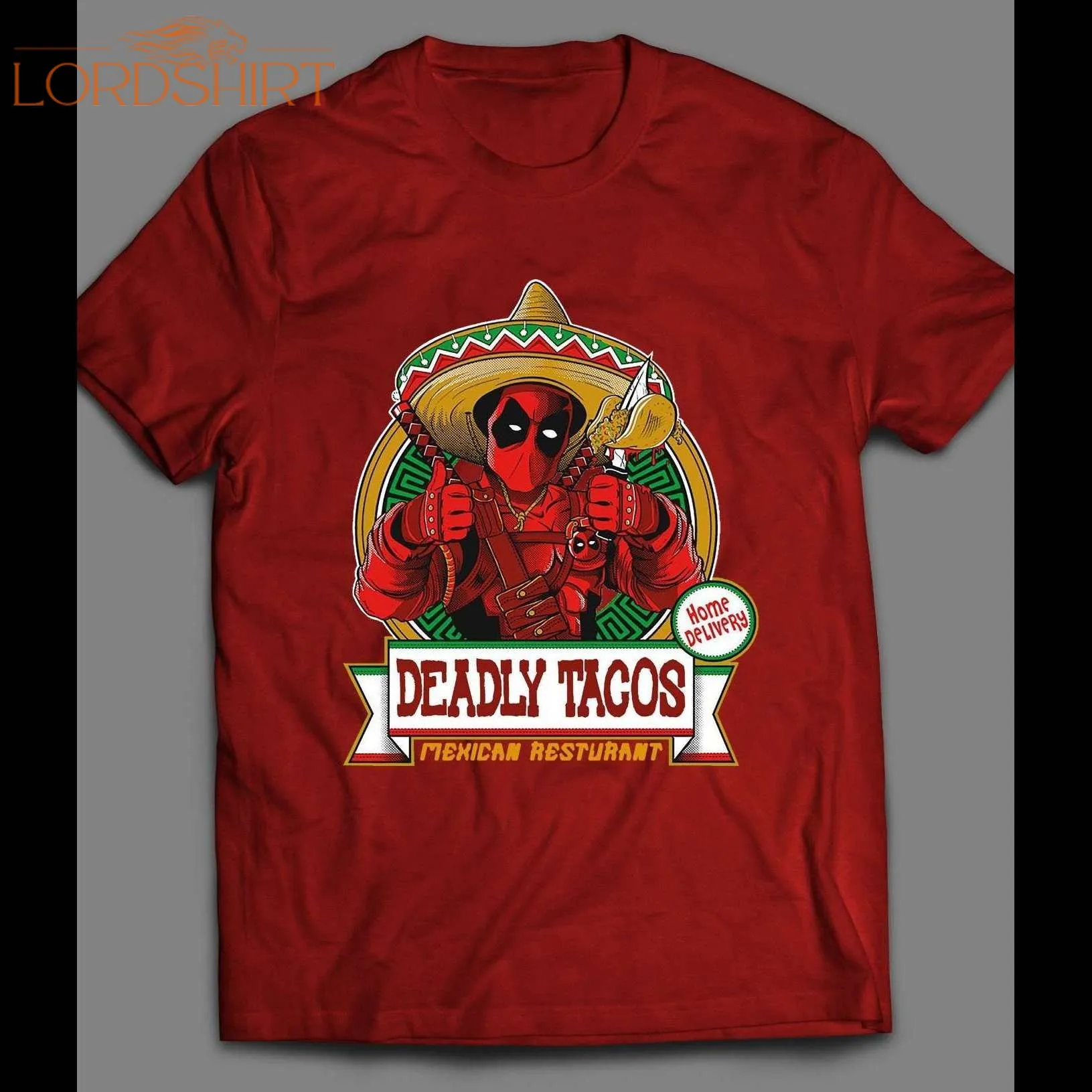 Deadpool Tacos Movie Parody Shirt