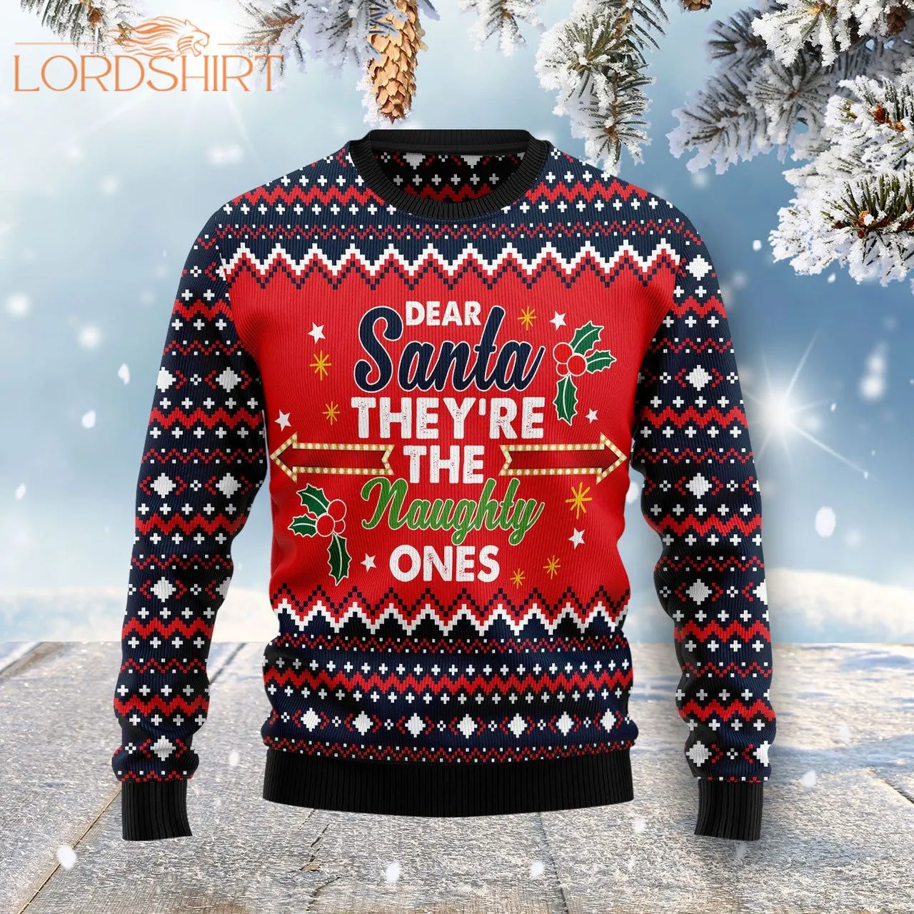 Dear Santa Ugly Christmas Sweater