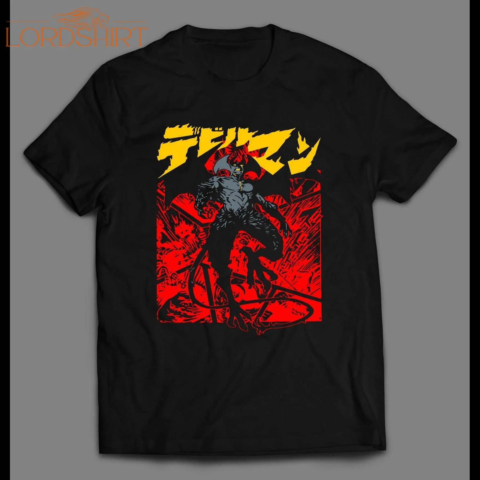 Debiruman Rising (devilman) Anime High Quality Shirt