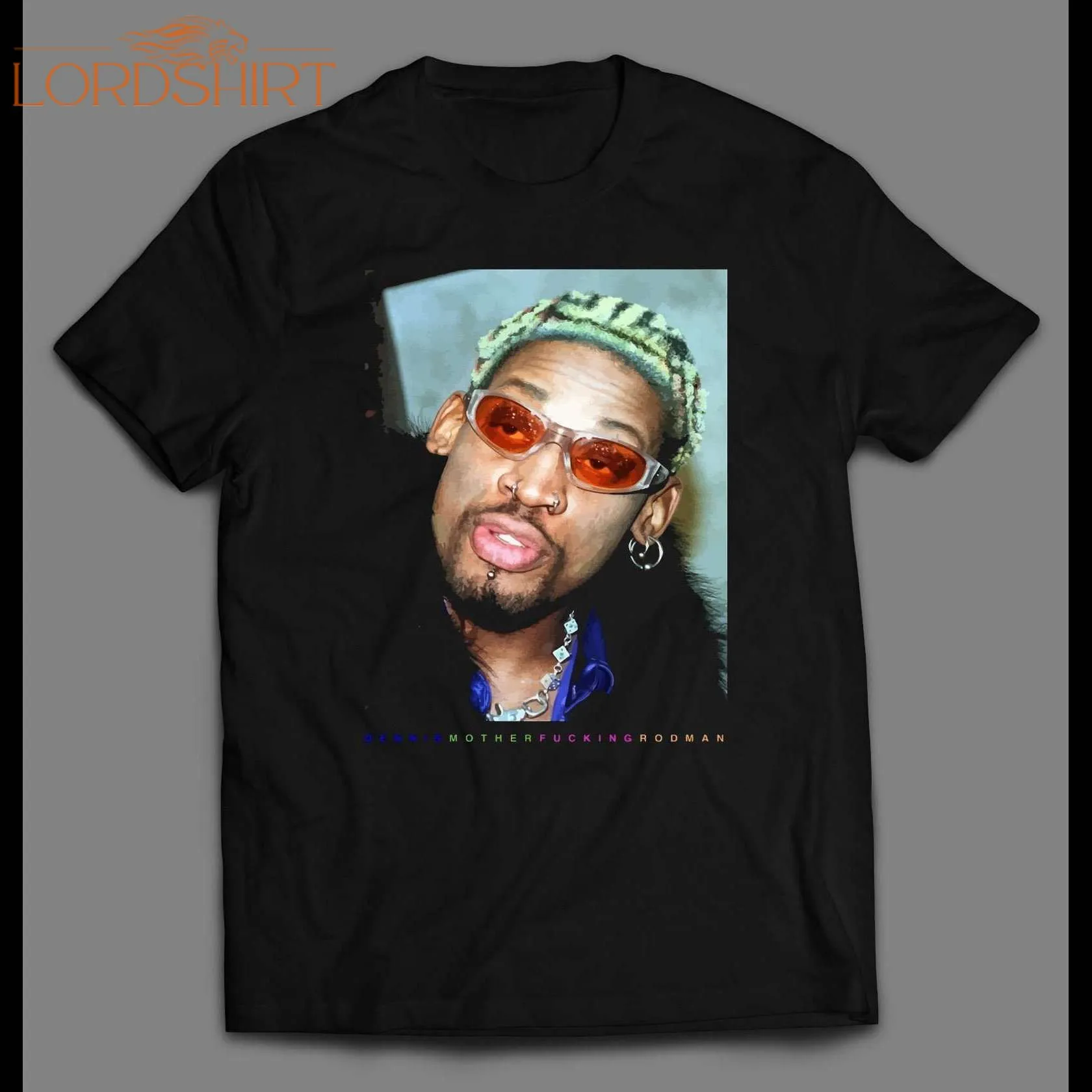 Dennis Mutherf*cking High Quality Basketball Shirt