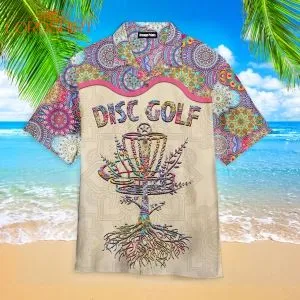 Disc Golf Mandala Hawaiian Shirt