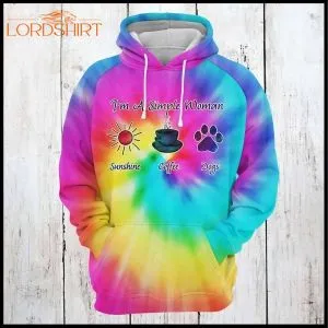 Dog Coffee Tie Dye Cute 3d All Over Print