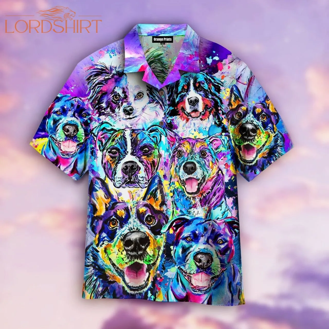 Dog Faces Aloha Hawaiian Shirt