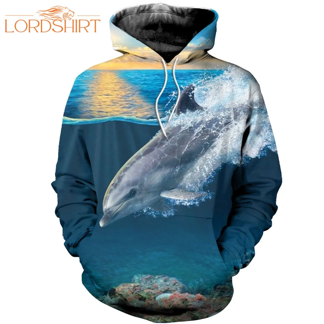 Dolphin Ocean 3d All Over Print