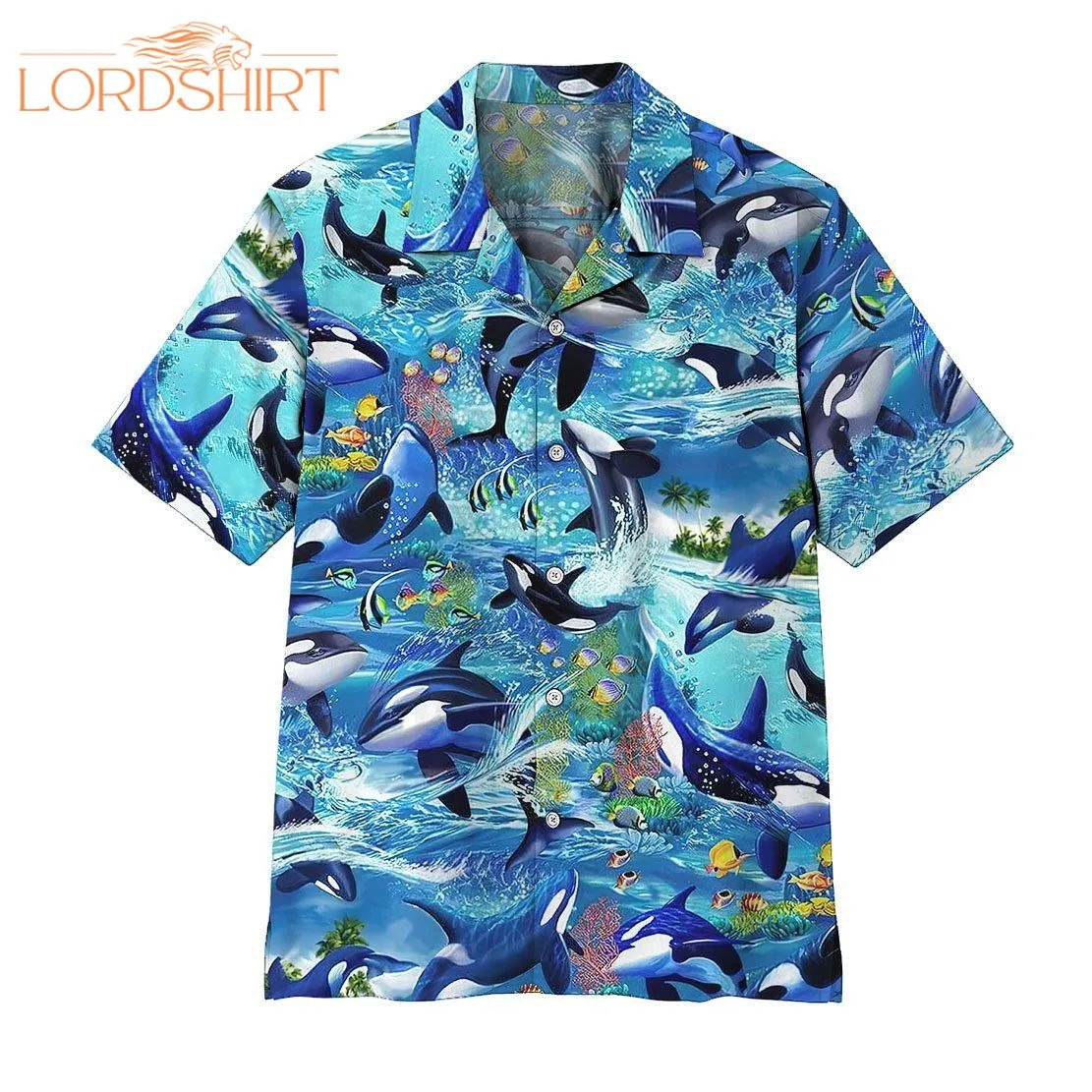 Dolphins Hawaiian Shirt