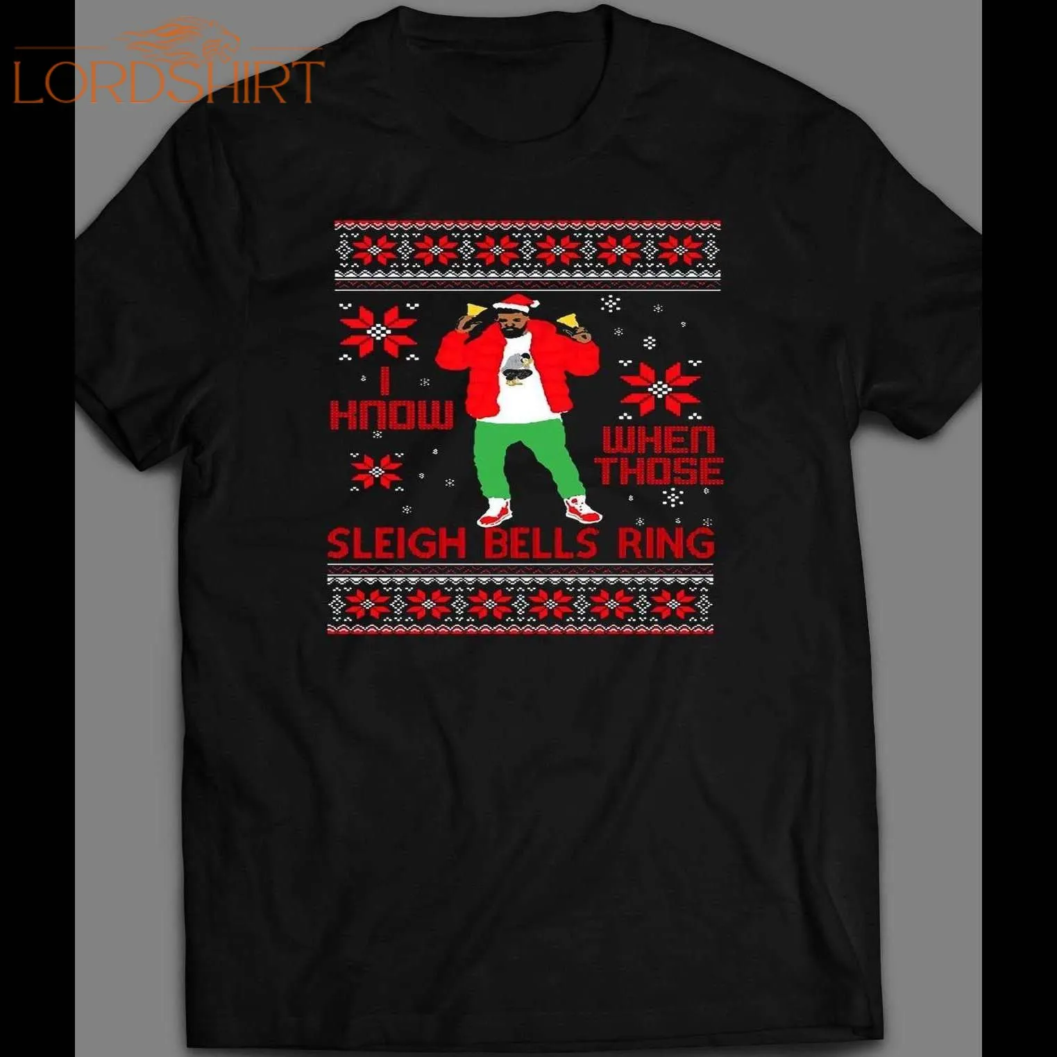 Drake Hotline Bling Ugly Christmas Sweater Style Holiday Shirt