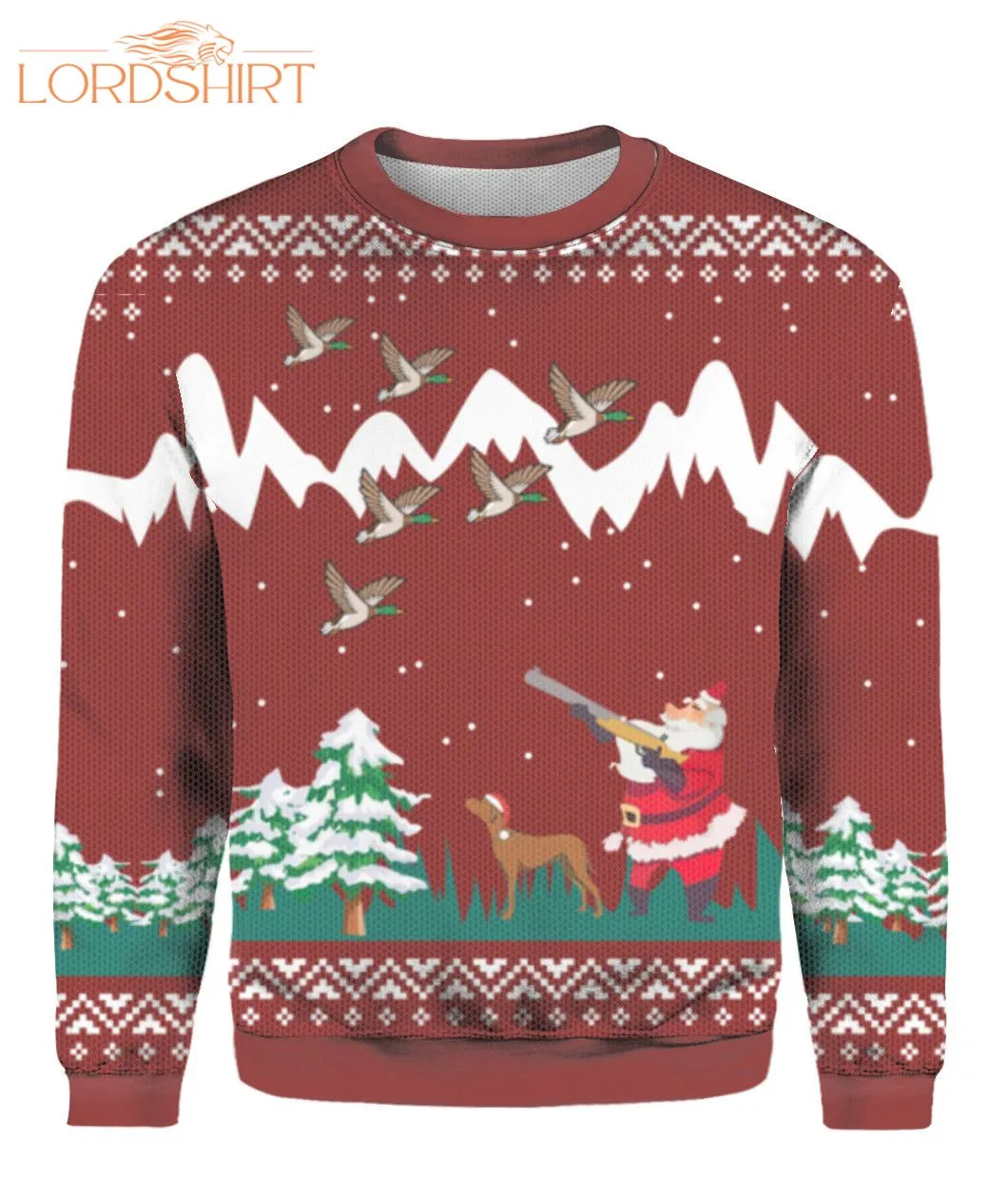 Duck Hunting Christmas Ugly Christmas Sweater