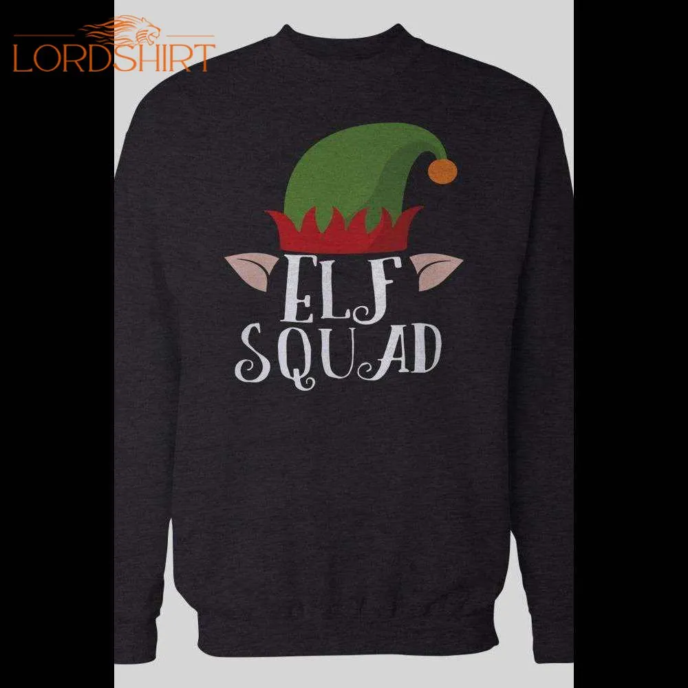 Elf Squad Christmas Holiday Sweatshirt