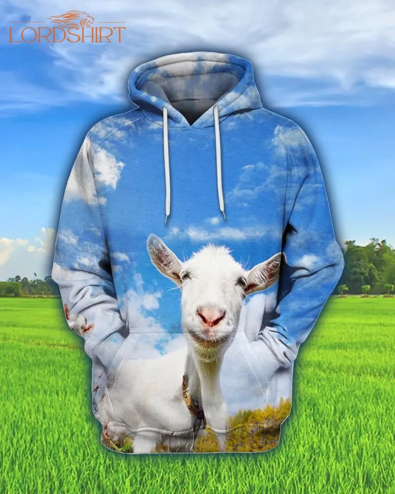 Farmer Goat And Blue Sky 3d All Over Print