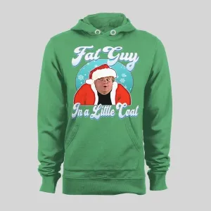 Fat Guy In A Little Coat Chris Farley Christmas Hoodie/ Sweatshirt