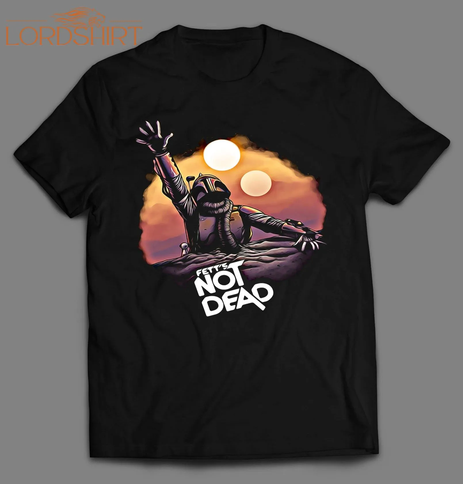Fett's Not Dead Movie Mashup Shirt
