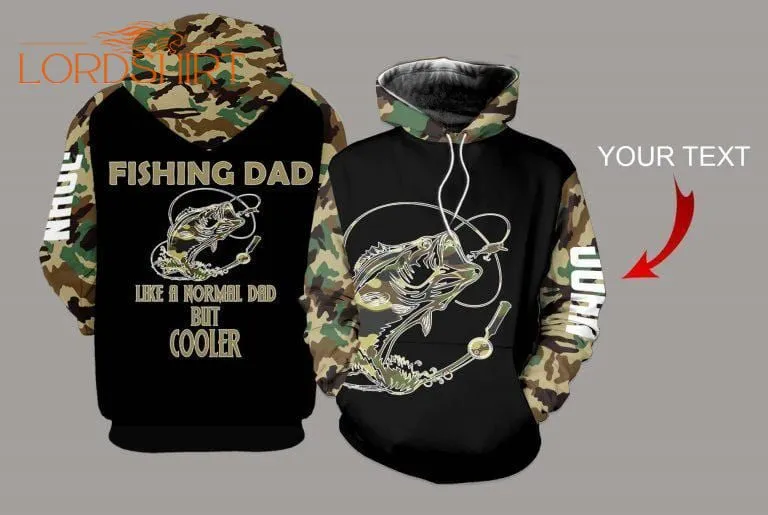 Fishing Dad Cooler Custom Name 3d All Over Print