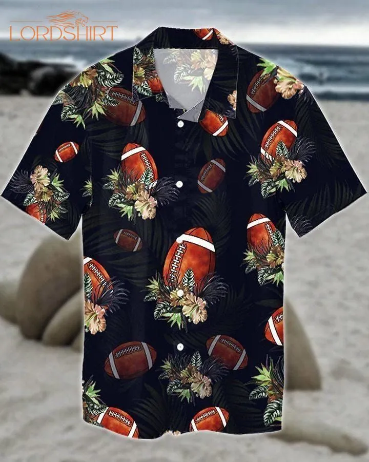 Football Cup Tropical Hawaiian Shirt