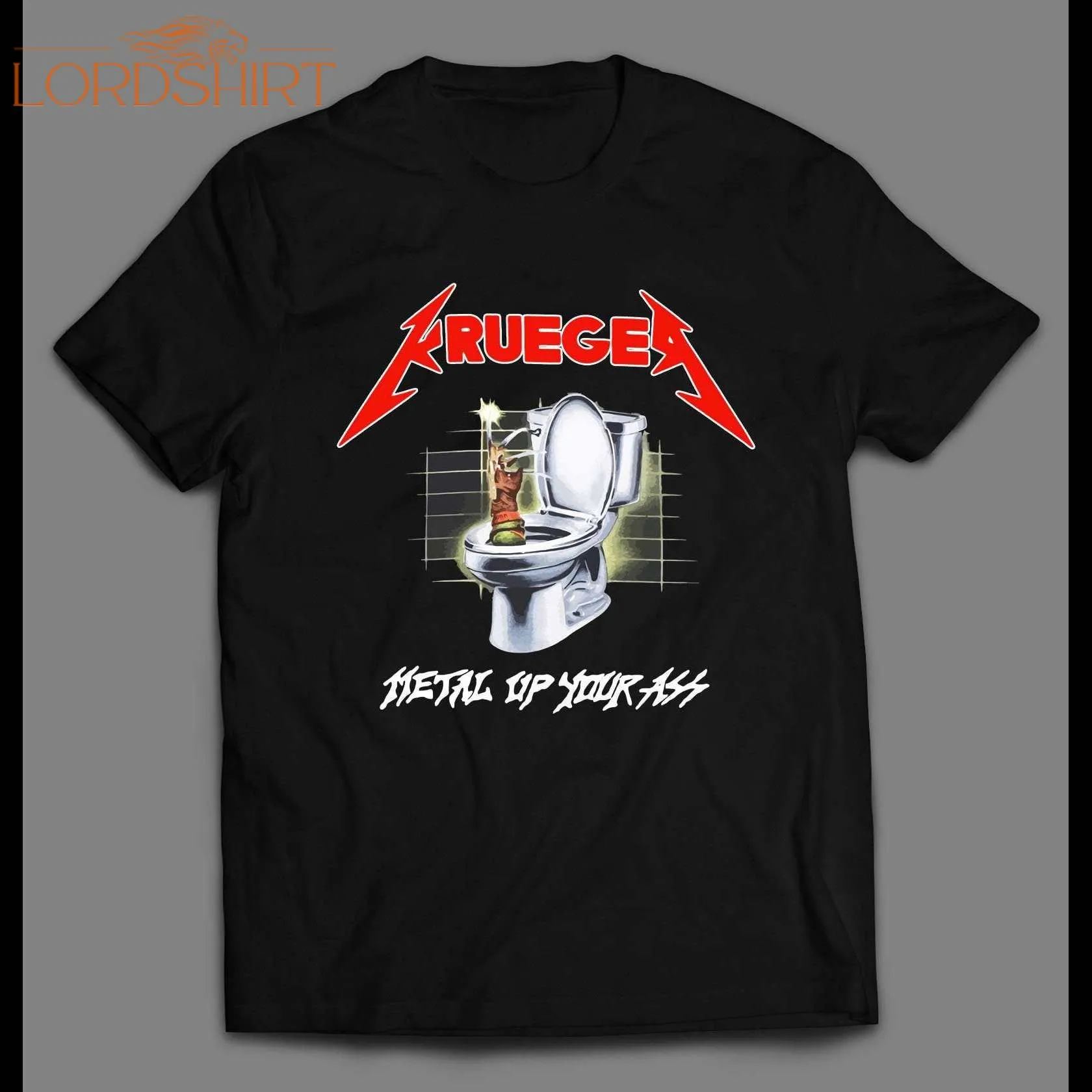 Freddy Krueger Metallica Album Cover Parody Shirt