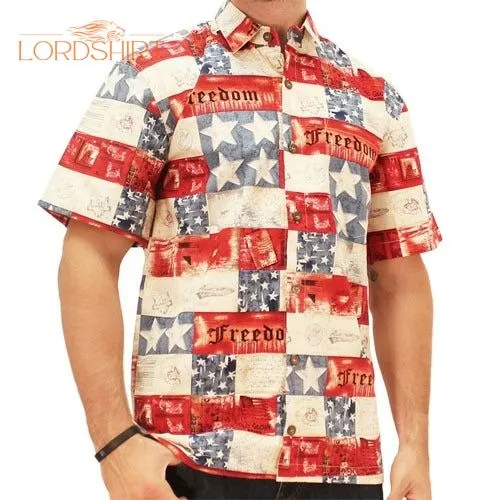 Freedom Patriotic Hawaiian Shirt