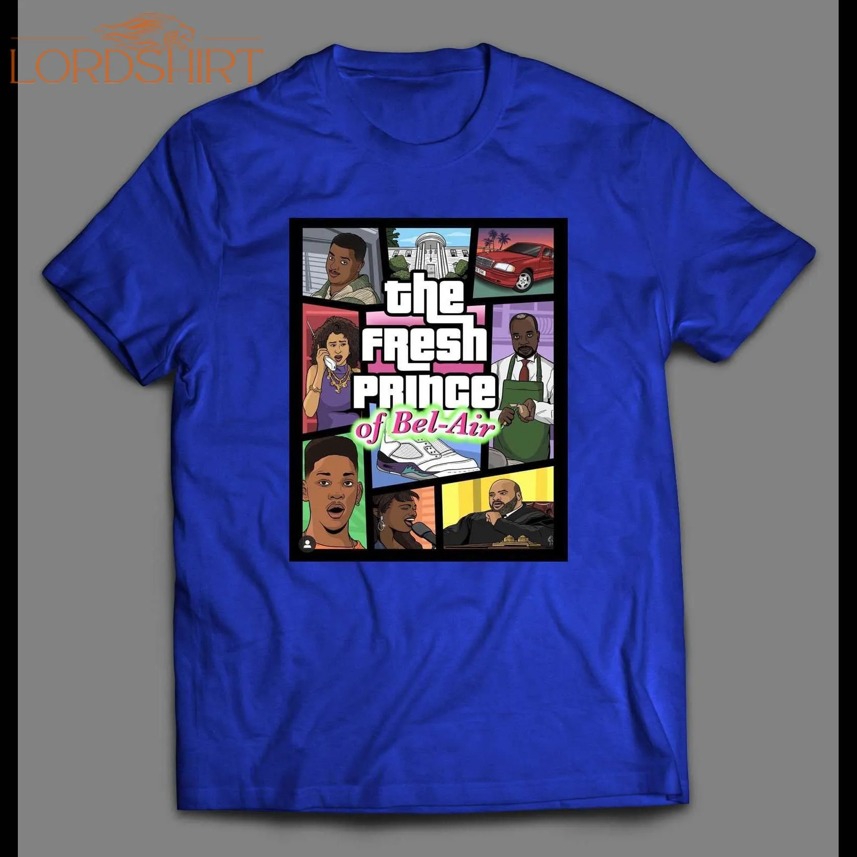 Fresh Prince Of Bel Air Art Style Shirt