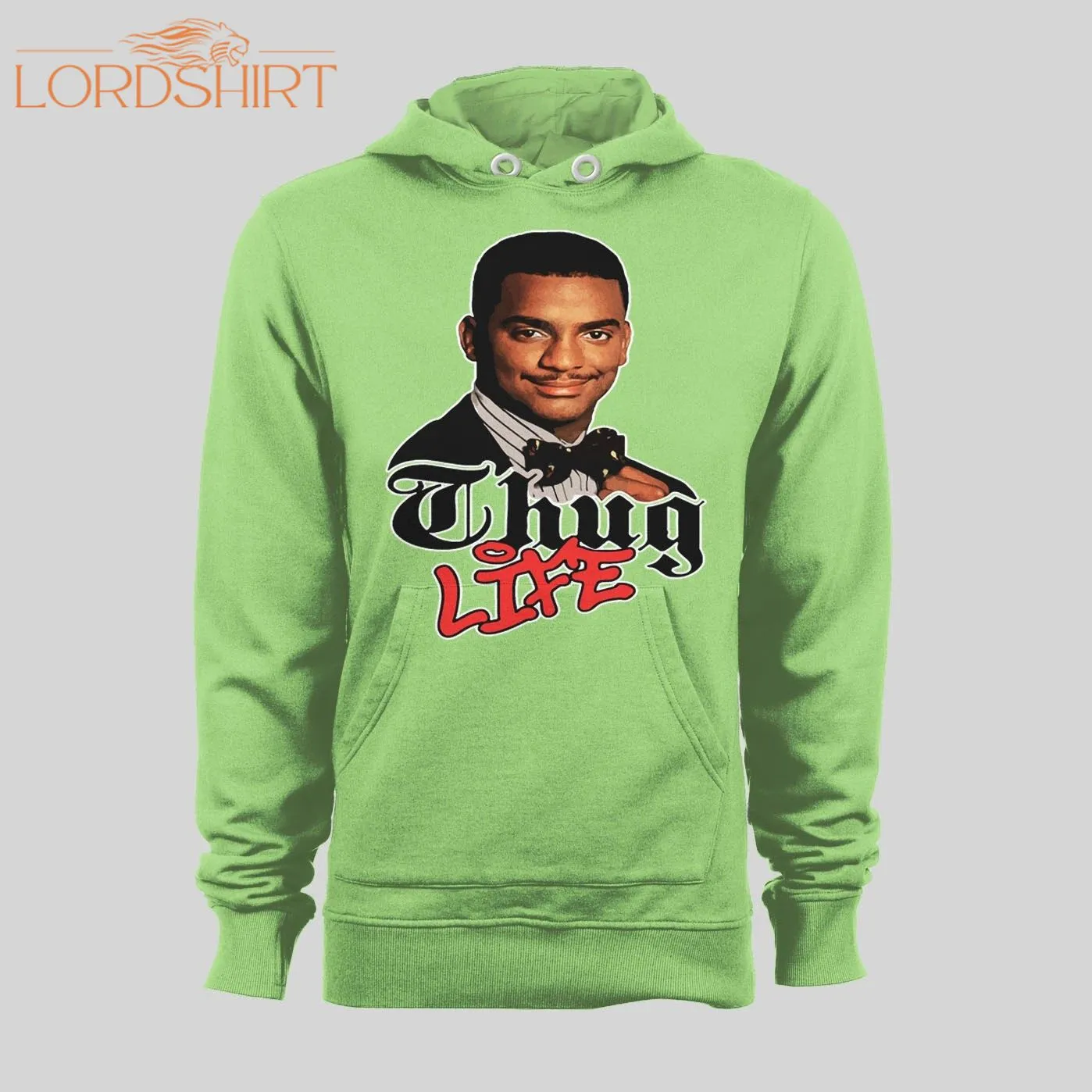 Fresh Prince Of Bel-air Carlton Banks Thug Life Hoodie / Sweatshirt